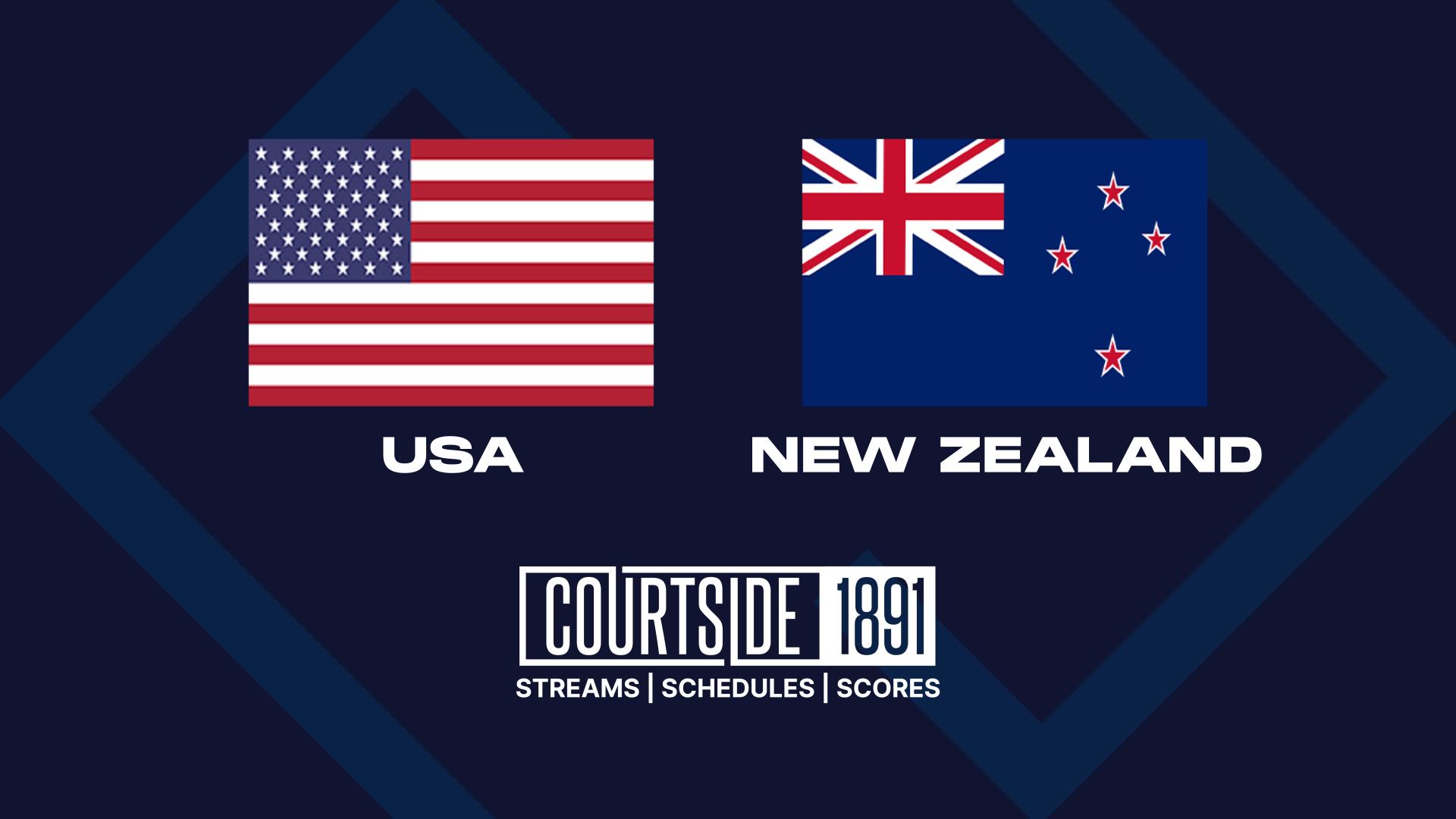 USA Vs. New Zealand