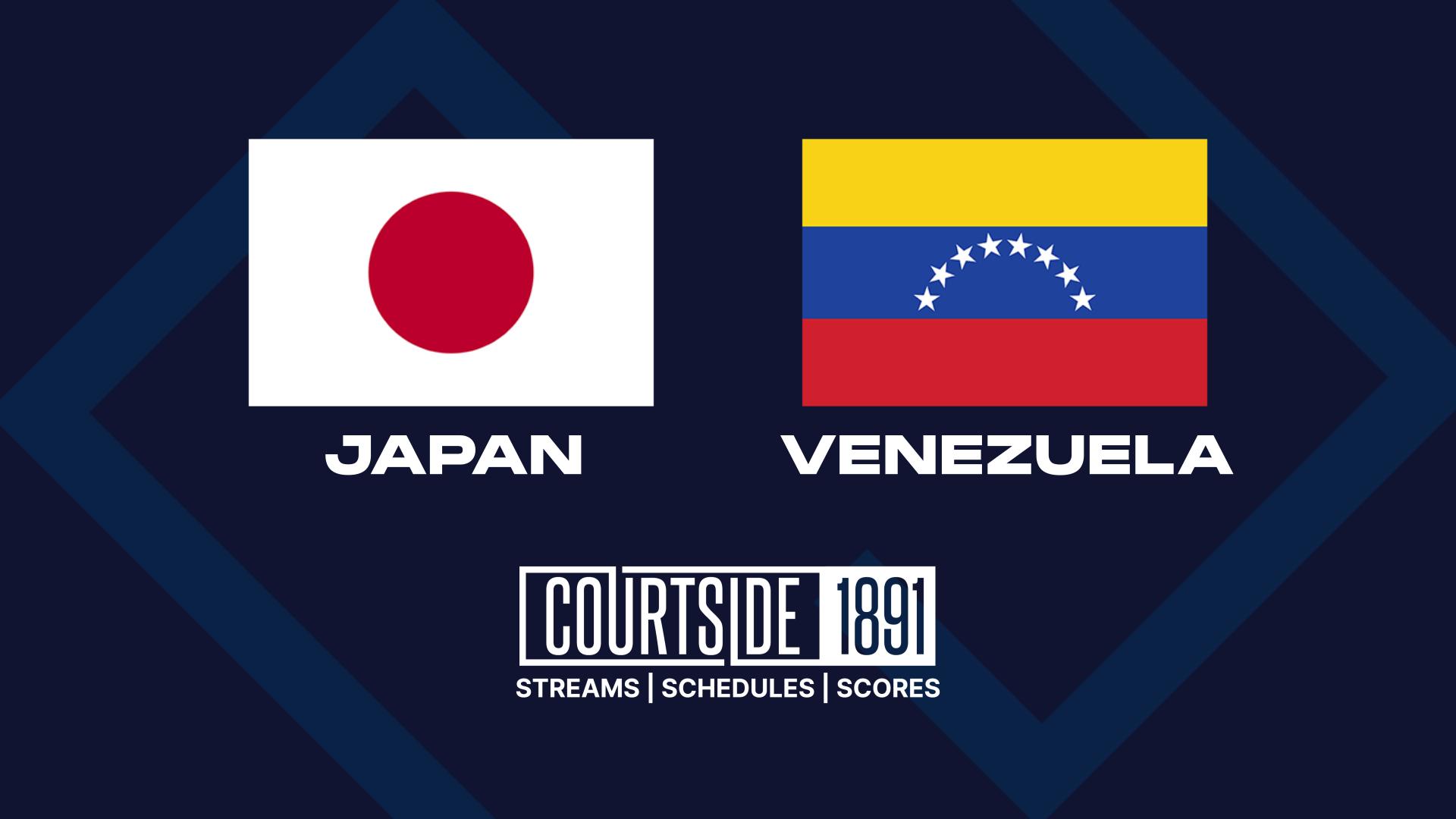 fiba world cup japan vs venezuela